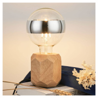 Pauleen Pauleen Woody Sparkle stolní lampa, světlé dřevo