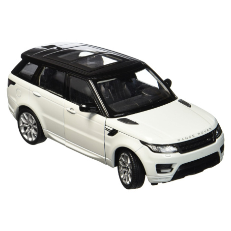 Kovový model range rover sport bílý 1:24