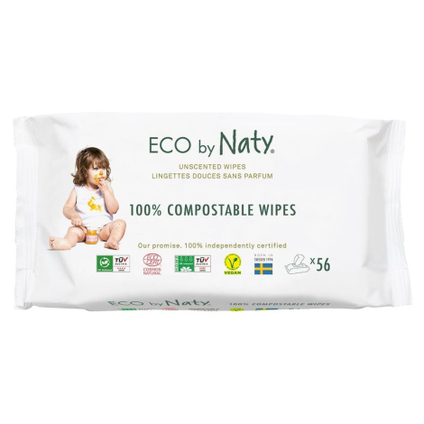 Dětské vlhčené ubrousky Eco by Naty