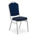 HALMAR Banketová židle K66S modrá