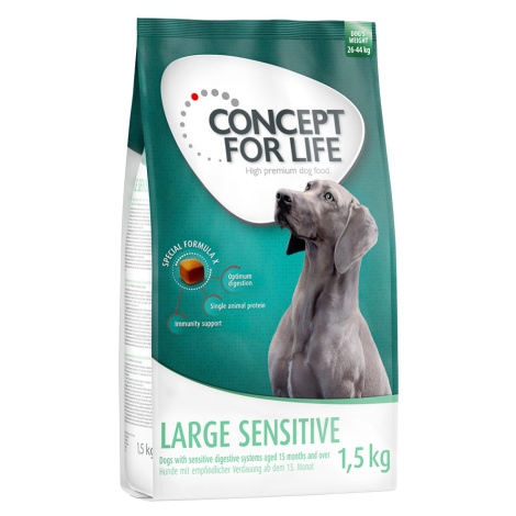 Concept for Life Large Sensitive - 4 x 1,5 kg