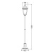 ACA Lighting 4S plastová venkovní stojací lampa rezavá 100cm E27 IP44 PLGP5R