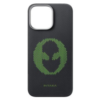 Pitaka x Aries Tactile Woven Case, Alien - iPhone 16 Pro Max