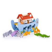 Bigjigs Toys Dřevěná Noemova archa