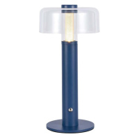 LED Stmívatelná dobíjecí stolní lampa LED/1W/5V 3000K 1800 mAh modrá