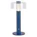 LED Stmívatelná dobíjecí stolní lampa LED/1W/5V 3000K 1800 mAh modrá