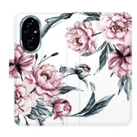 iSaprio Flip pouzdro Pink Flowers pro Honor 200