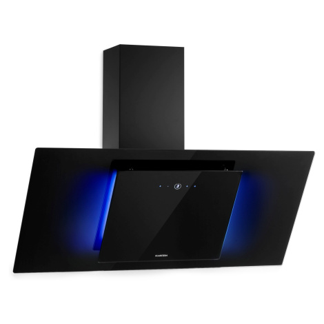 Klarstein Eleonora 90, digestoř, 90 cm, nástěnná, 426 m³/h, dotykový panel, LED, A++, černá