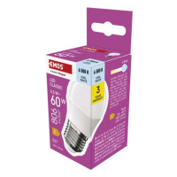 LED žárovka Classic Mini Globe / E27 / 6,5 W (60 W) / 806 lm / studená bílá