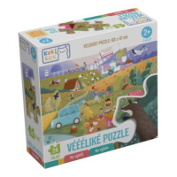 BETEXA KukiKuk - Véééliké puzzle Na výletě