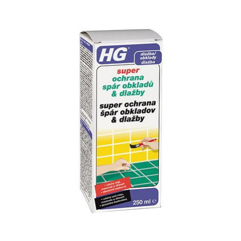 HG super ochrana spár obkladů & dlažby 250 ml