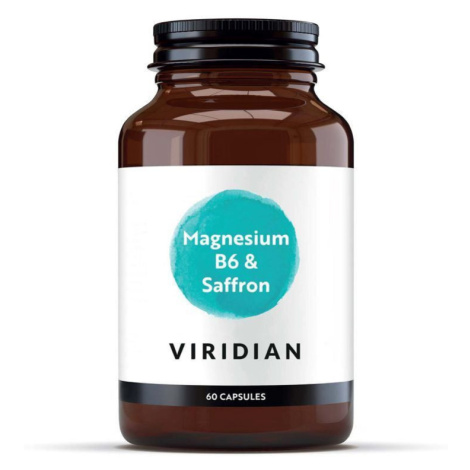 Viridian Magnesium B6 & Saffron 60 kapslí