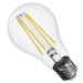 EMOS LED žárovka Filament A60 / E27 / 5,9 W (60 W) / 806 lm / teplá bílá ZF5140