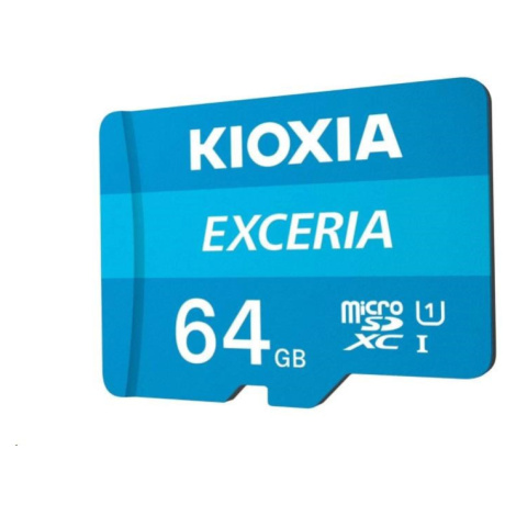 KIOXIA Exceria microSD card 64GB M203, UHS-I U1 Class 10 Toshiba