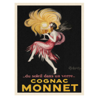 Obrazová reprodukce Cognac Monnet, Leonetto Cappiello, 30 × 40 cm