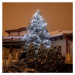 VOLTRONIC® 59735 Vánoční LED osvětlení 10 m - studená bílá 100 LED + ovladač