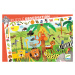 Vyhledávací puzzle s plakátem - Jungle - 35 ks