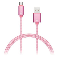 CONNECT IT Wirez Premium Metallic micro USB 1m rose