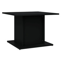 SHUMEE Konferenční stolek černý 55,5 × 55,5 × 40 cm dřevotříska, 810317