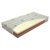 Materasso COMFORT antibacterial OLIVA - partnerská matrace z komfortních pěn 120 x 200 cm
