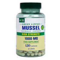 Holland & Barrett Slávka zelená Green lipped mussel, 120 kapslí