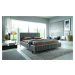 Artelta Manželská postel PLISSA | 160 x 200 cm Barevné provedení PLISSA: Velvetmat 40