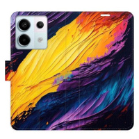 iSaprio flip pouzdro Fire Paint pro Xiaomi Redmi Note 13 Pro 5G / Poco X6 5G