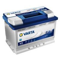Autobaterie Varta Blue Dynamic EFB 70Ah, 12V, 760A, N70