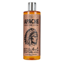 BOHEMIA GIFTS Apache 4v1 sprchový gel, šampon, pěna a mýdlo 400 ml