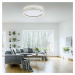 LEUCHTEN DIREKT is JUST LIGHT LED stropní svítidlo, hliník, kruhové, pr.60cm, stmívatelné, Switc