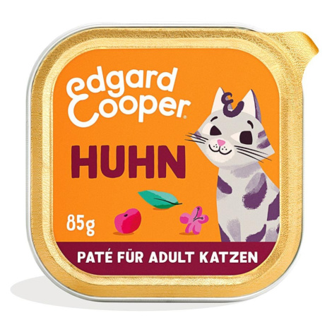 Edgard & Cooper Adult paštika pro kočky, kuřecí maso z volného chovu 16× 85 g