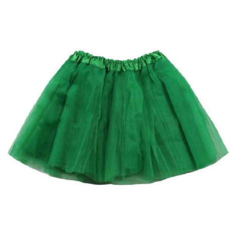 Tylová sukně kostým zelená