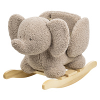 NATTOU - Houpačka Teddy plyš sloník taupe 10m+