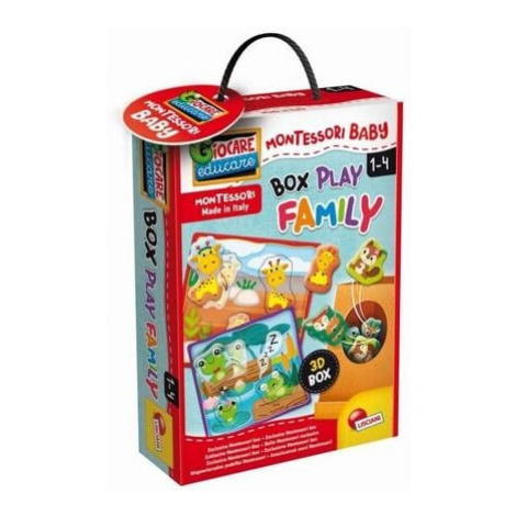 Montessori Baby Box Play Family Vkládačka mláďátka