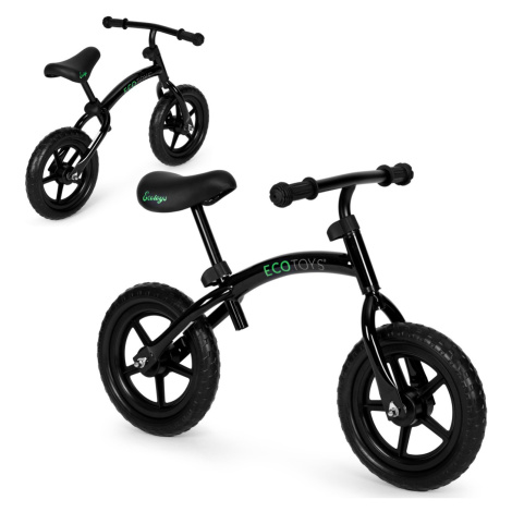 Dětské kolo/odrážedlo EVA ECOTOYS černé