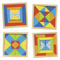 Dřevěný hlavolam – Mozaika Montessori