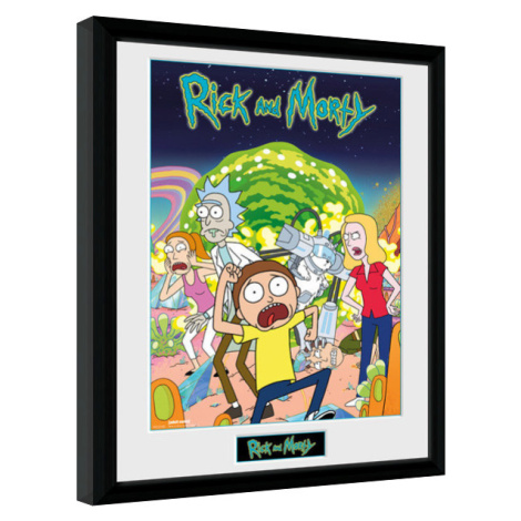 Obraz na zeď - Rick & Morty - Compilation GB Eye