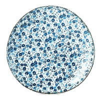 Made In Japan Mělký talíř Blue Daisy 19 cm