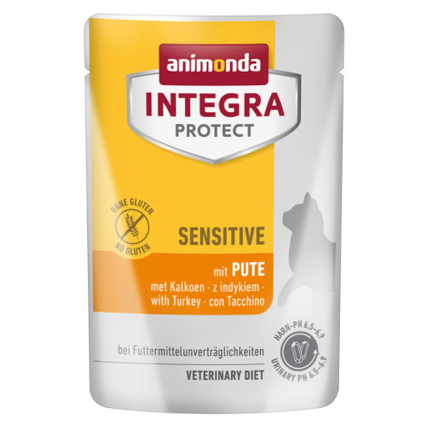 Animonda Integra Protect Adult Sensitive 48 × 85 g - výhodné balení - krůtí