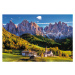 Trefl Puzzle 1500 - Údolí Val di Funes, Dolomity, Itálie