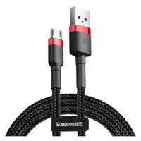 Datový kabel Baseus Cafule Cable Micro USB, 1.5A, 2M, červená-černá