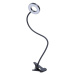 WO66-B- LED Stm. stolní lampa s klipem LED/8W/230V 3000/4000/5000K černá