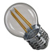 LED žárovka E27 EMOS Filament Mini Globe 3,4W (40W) teplá bílá (2700K) ZF1120