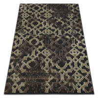 Dywany Lusczow Kusový koberec VOGUE 454 hnědý