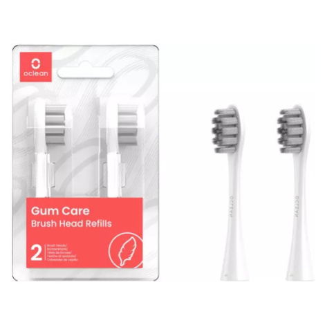 Oclean náhradní hlavice Gum Care Extra Soft, P1S12 W02, bílé 2 ks