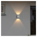 Konstsmide LED venkovní nástěnné světlo Chieri 4 zdroje, bílá