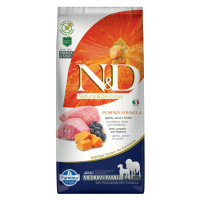 Farmina N&D Pumpkin Grain Free Adult Medium/Maxi Lamb & Blueberry - 12 kg