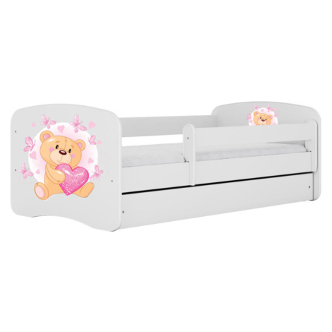 RAUMHIRSCH FURNITURE DĚTSKÁ POSTEL Motýlí medvídek se zásuvkou 160/80 90/61/164