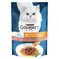 Gourmet Perle kapsičky, 26 x 85 g - 15 % sleva - Genuss v omáčce losos