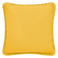 Polštář CHICA BOCCA 100% bavlna mustard/hořčicová 50x50 cm Mybesthome Varianta: Povlak na polštá